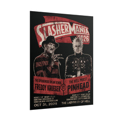 Slasher Mania Labyrinth of Hell 16x20 Rolled Poster Semi Gloss Finish