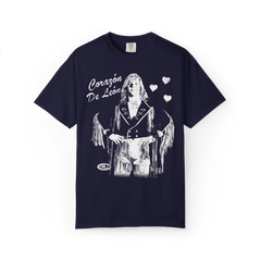 Lion Heart White Ink COMFORT COLORS - FREE SHIPPING