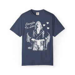 Lion Heart White Ink COMFORT COLORS - FREE SHIPPING