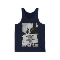 Wrestling is Real People are Fake Tank