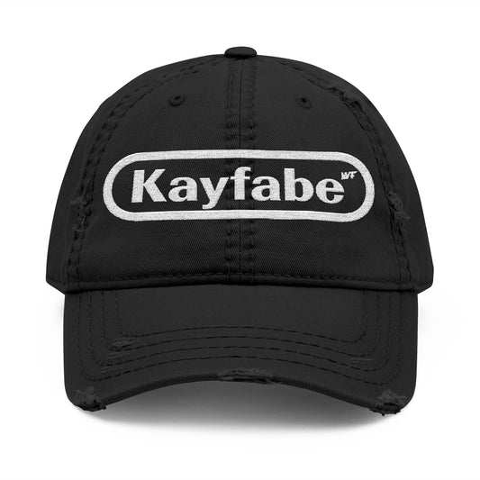Kayfabe Retro Distressed Dad Hat