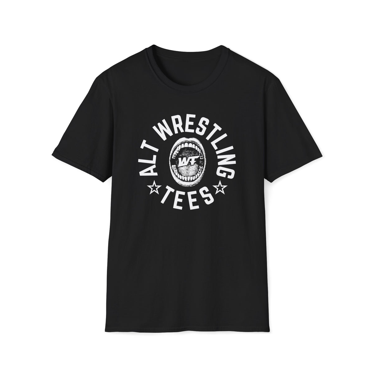 Alt Wrestling Tees Logo Tee Dark Shirt