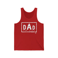 Dad For Life Tank White