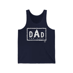 Dad For Life Tank White