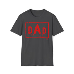 Dad for Life Tee Red Ink