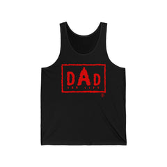 Dad For Life Tank Red