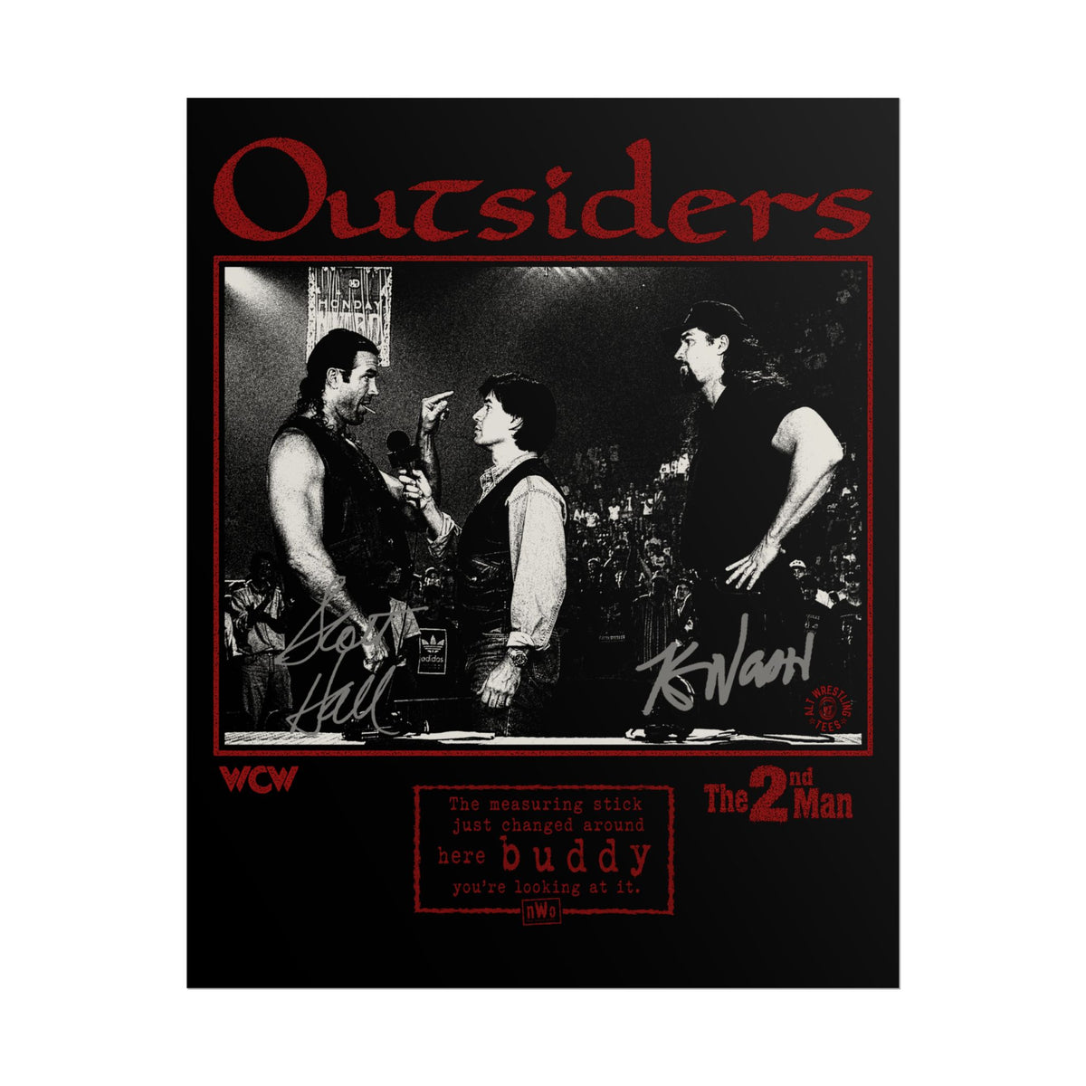 2nd Man 16x20 Rolled Poster Semi Gloss Finish