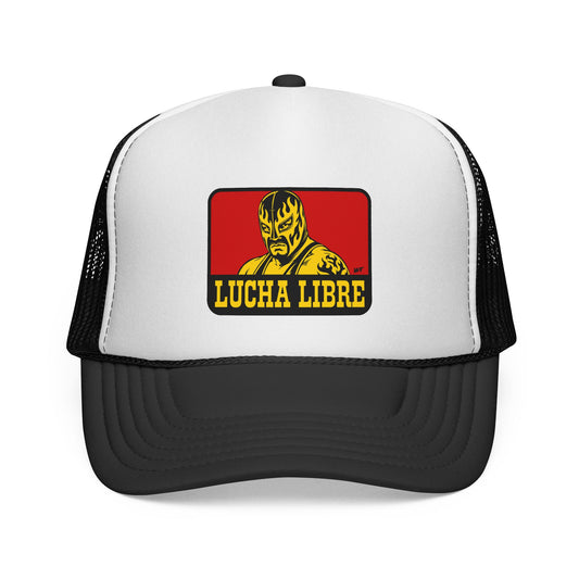 Lucha Work yellow Trucker Hat