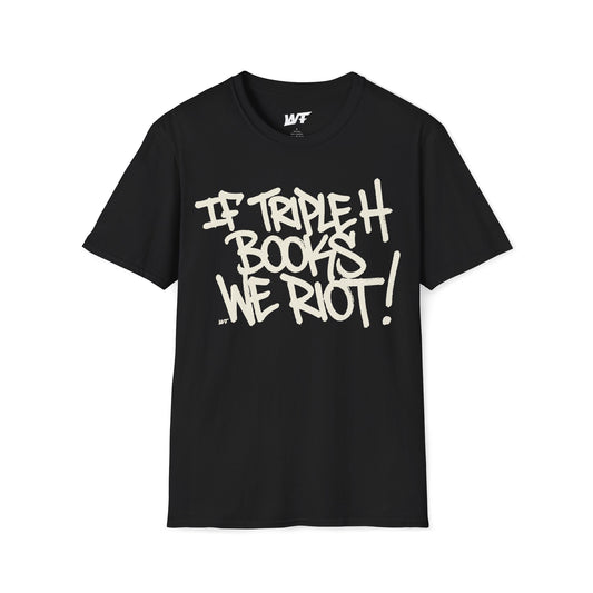 The Riot tee Front Print Only