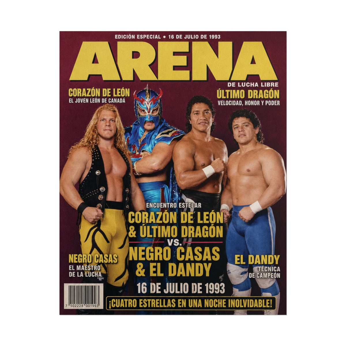 Tag Match 16x20 Rolled Poster Semi Gloss Finish