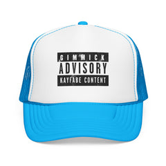 Gimmick Advisory Trucker Mesh Foam Cap