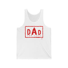 Dad For Life Tank Red