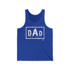 Dad For Life Tank White