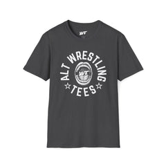 Alt Wrestling Tees Logo Tee White Ink