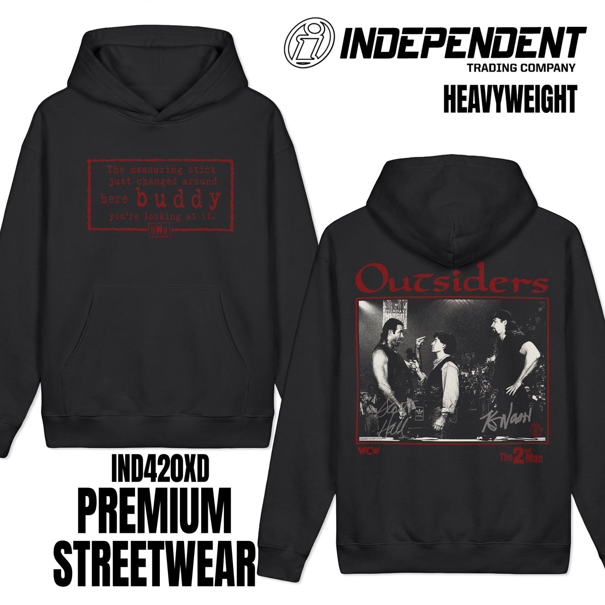 2nd Man Heavyweight Hoodie