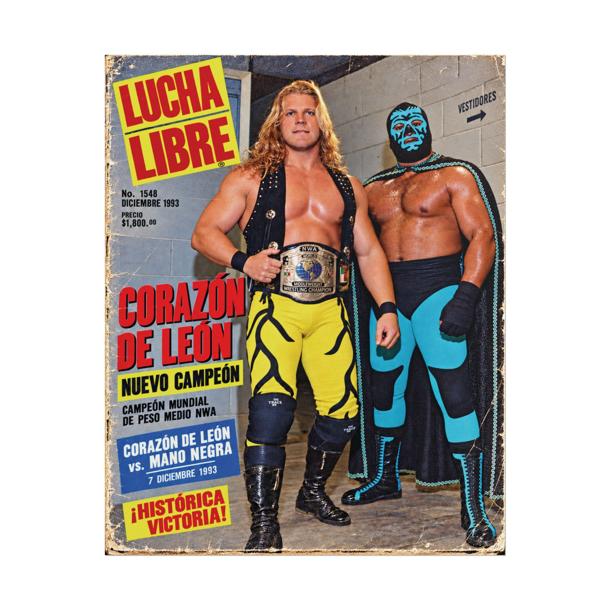 Middleweight Champ 16x20 Rolled Poster Semi Gloss Finish