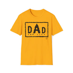 Dad for Life Tee Black Ink