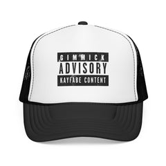 Gimmick Advisory Trucker Mesh Foam Cap