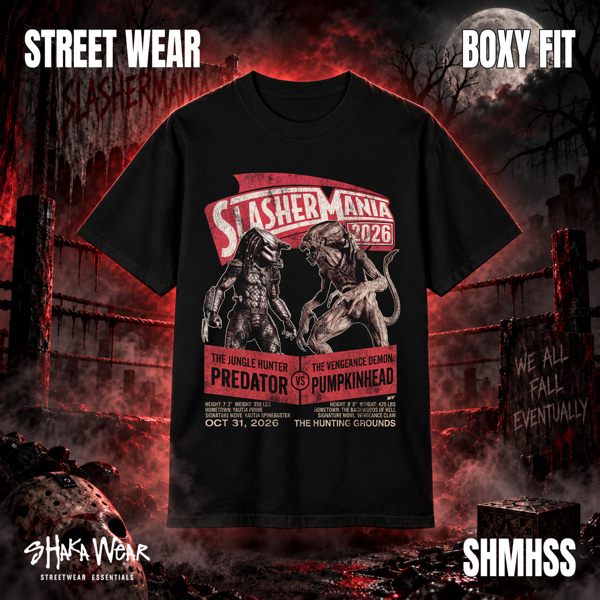 SlasherMania The Hunting Grounds SHAKAWEAR - FREE SHIPPING