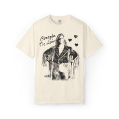 Lion Heart Black Ink COMFORT COLORS - FREE SHIPPING