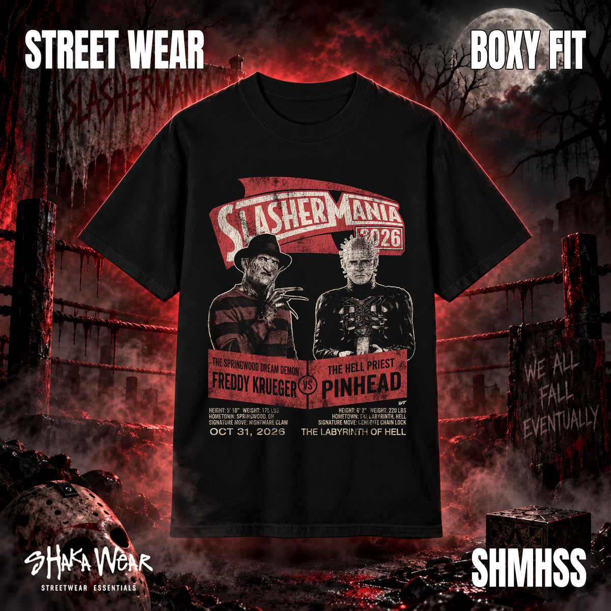 SlasherMania Labyrinth of Hell SHAKAWEAR - FREE SHIPPING