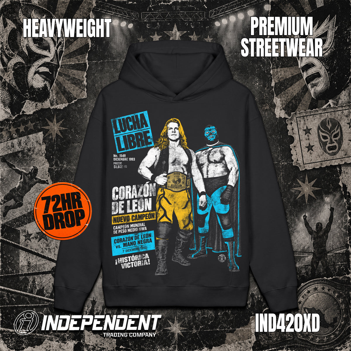 Middleweight Champ Hoodie - FREE SHIPPING