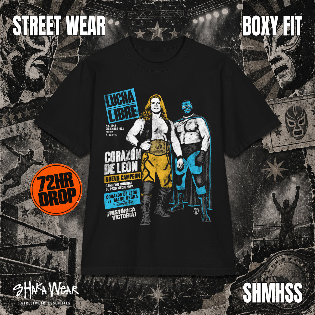 Middleweight Champ SHAKAWEAR - FREE SHIPPING