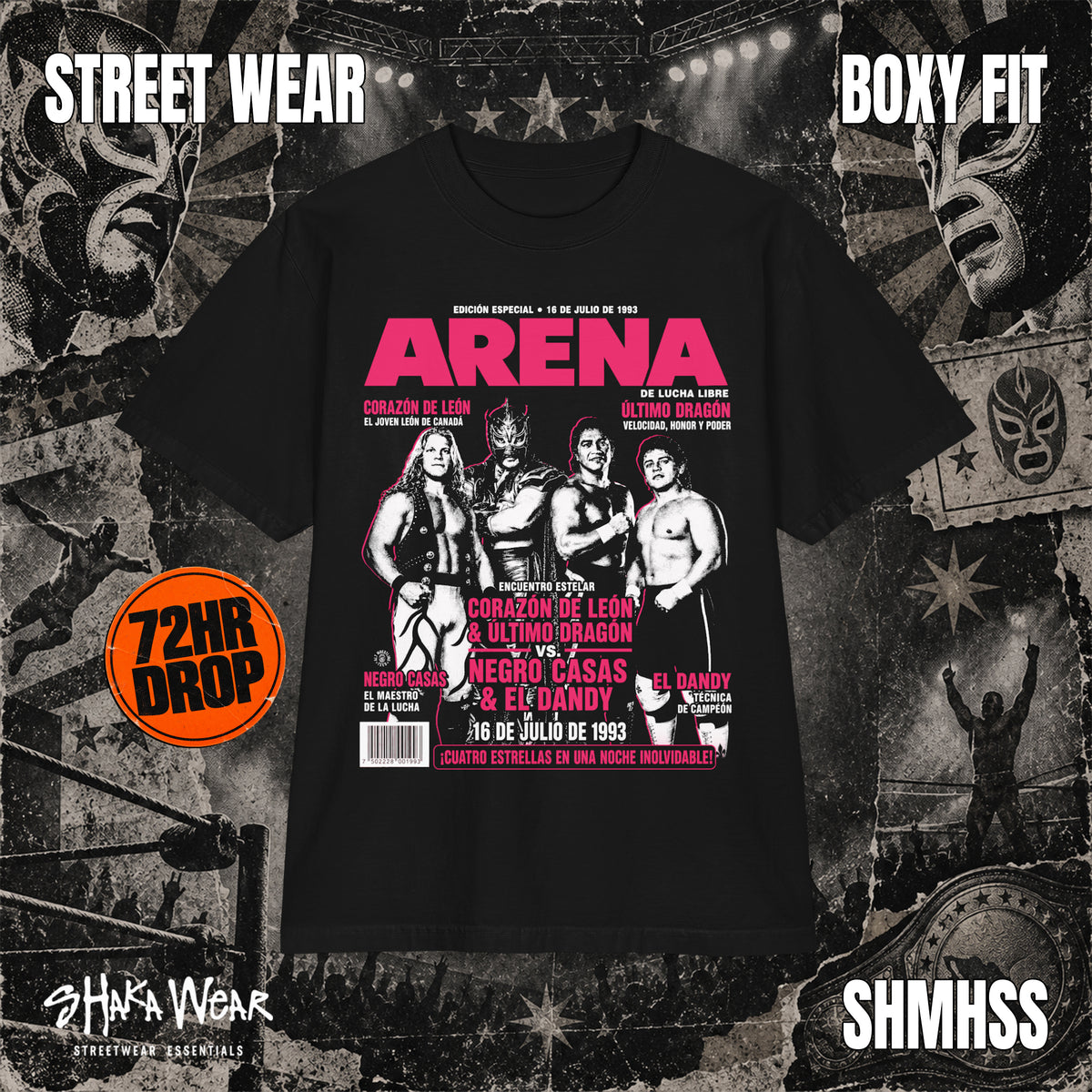 Tag Match Pink SHAKAWEAR - FREE SHIPPING
