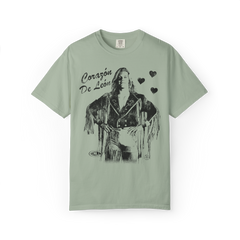 Lion Heart Black Ink COMFORT COLORS - FREE SHIPPING