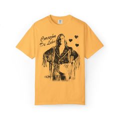 Lion Heart Black Ink COMFORT COLORS - FREE SHIPPING