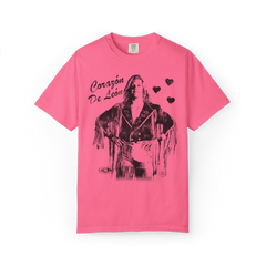 Lion Heart Black Ink COMFORT COLORS - FREE SHIPPING