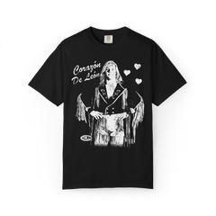 Lion Heart White Ink COMFORT COLORS - FREE SHIPPING