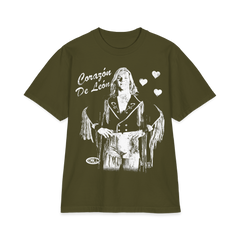 Lion Heart White Ink SHAKAWEAR - FREE SHIPPING
